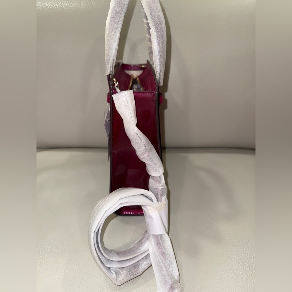 Kate Spade New York KENZIE SMALL TOTE Dark Raspberry - Picture 5 of 10